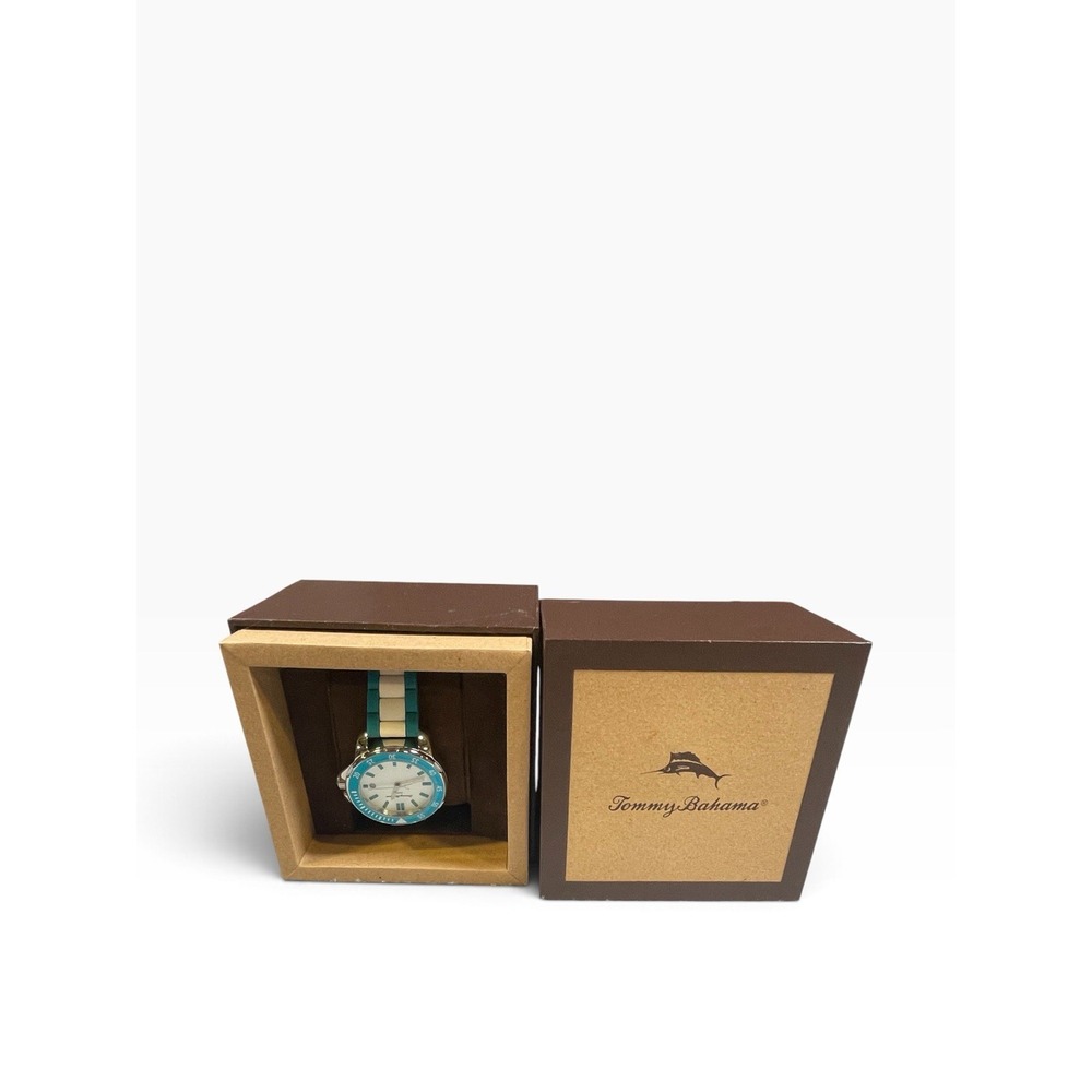 Tommy Bahama Women's Surfside  Watch 7.5" WRIST Fresh Battery - Picture 3 of 6